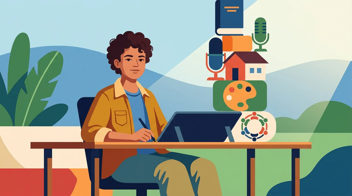 مكدس الإيرادات: 5 طبقات للتحقيق المباشر من الدخل لصناع المحتوى المستقلين في عام 2026