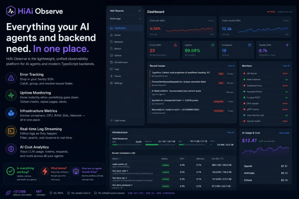HiAi Observe: All-in-One Observability