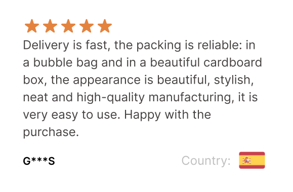 Customer review